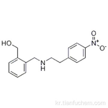 벤젠 메탄올, - [[[2- (4- 니트로 페닐) 에틸] 아미노] 메틸] -, (57185898, R) - CAS 521284-21-9